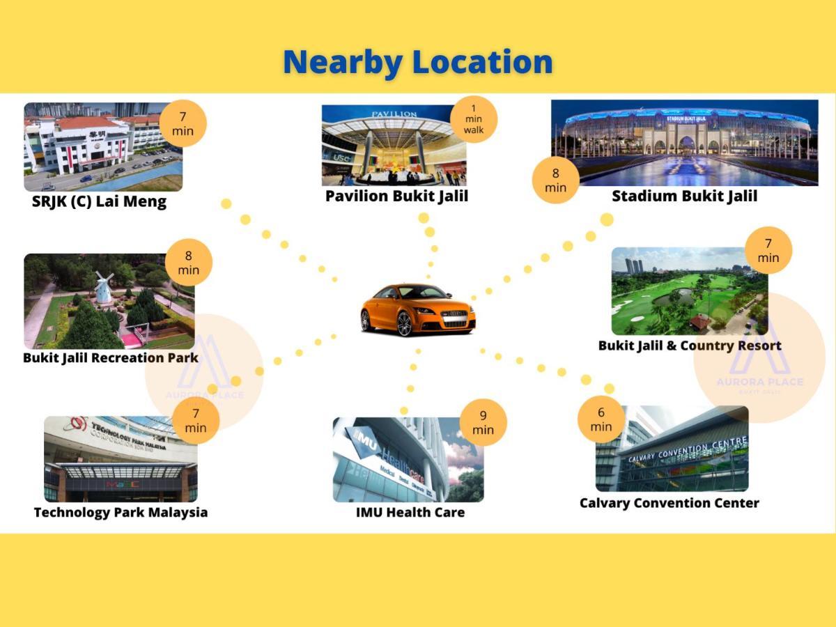 Aurora Place Suites Kuala Lumpur Bukit Jalil By Rasa Sayang Eksteriør bilde
